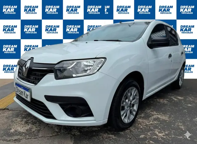 Carro Renault Sandero 2021 Life 1.0 12V SCe (Flex)