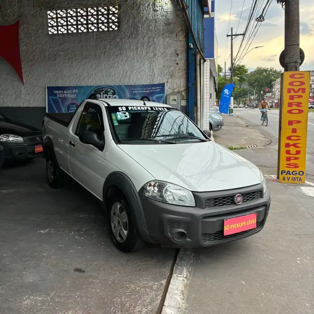 Carro Fiat Strada 2019 Hard Working 1.4 (Flex) (Cabine Simples)