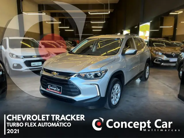 Carro Chevrolet Tracker 2021 1.0 Turbo (Aut) (Flex)