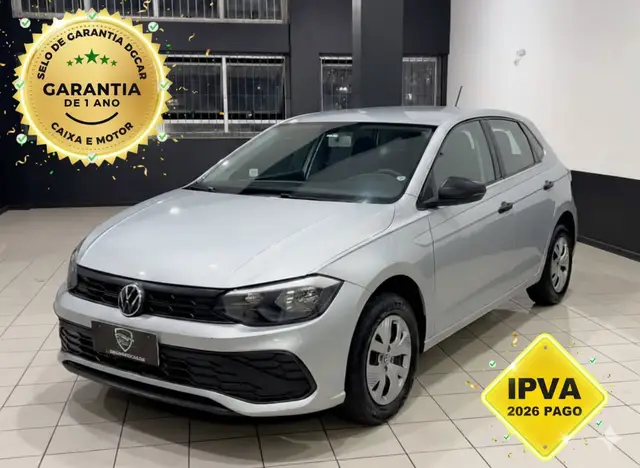 Carro Volkswagen Polo 2025 Track 1.0 Flex 12V 5p