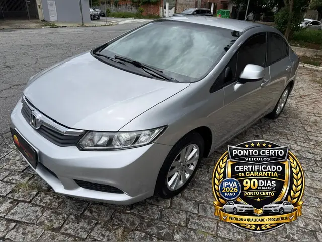 Carro Honda Civic 2012 New  LXS 1.8 16V i-VTEC (Aut) (Flex)