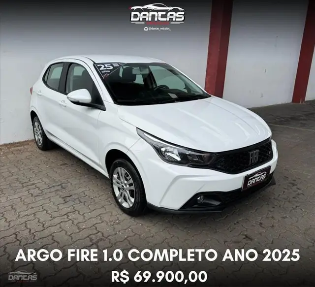 Carro Fiat Argo 2025 1.0
