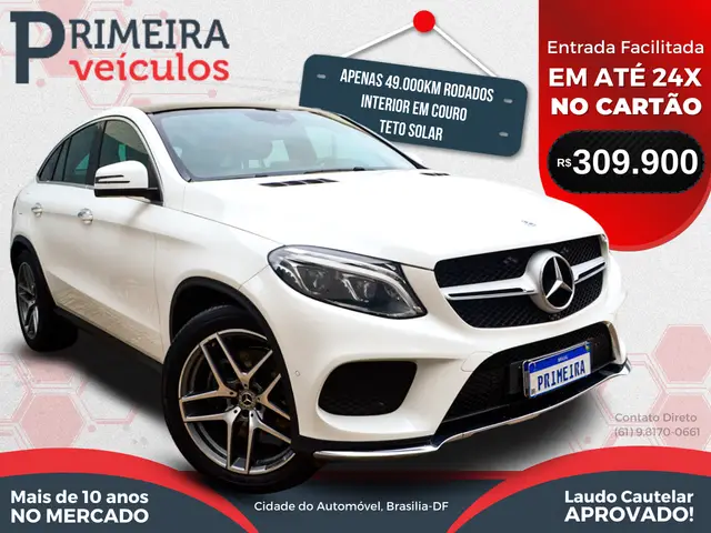 Carro Mercedes-Benz GLE 400 2019 4MATIC COUPÉ Highway