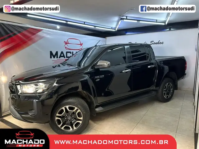 Carro Toyota Hilux Cabine Dupla 2021 SRV 2.7 CD 4x2 (Flex) (Aut)