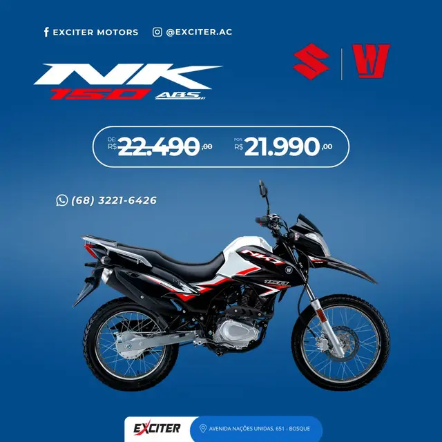 Moto Haojue NK 150 2026 ABS