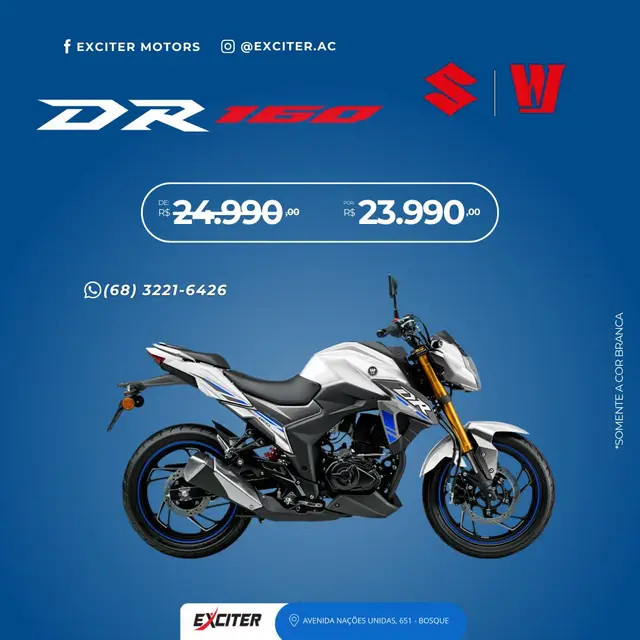 Moto Haojue DR 160 2026 CBS