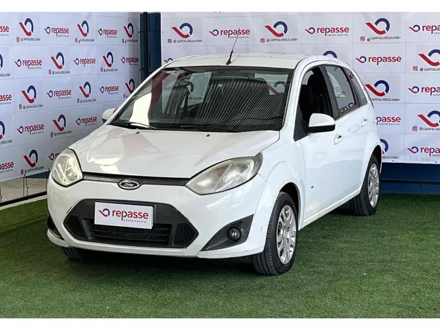 Carro Ford Fiesta Hatch 2014 SE 1.0 RoCam (Flex)