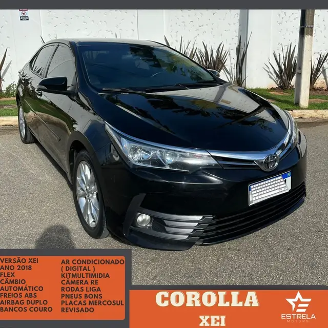 Carro Toyota Corolla 2018 2.0 XEi Multi-Drive S (Flex)