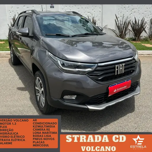 Carro Fiat Strada 2023 Volcano 1.3 CD (Flex)