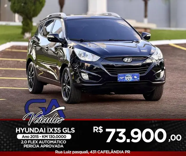 Carro Hyundai ix35 2015 2.0L 16v GLS (Flex) (Aut)
