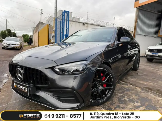 Carro Mercedes-Benz C 200 AMG 2023 AMG Line EQ Boost 1.5 (Aut)