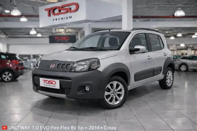 Carro Fiat Uno 2014 Way 1.0 8V (Flex) 4p