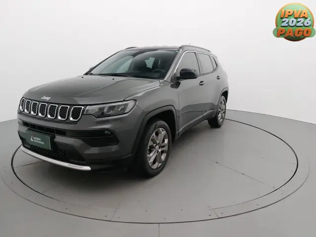 Carro Jeep Compass 2023 Longitude 1.3 T270 (Aut) (Flex)