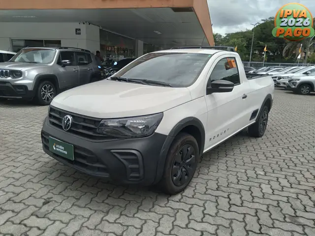 Carro Volkswagen Saveiro 2024 Robust CS 1.6