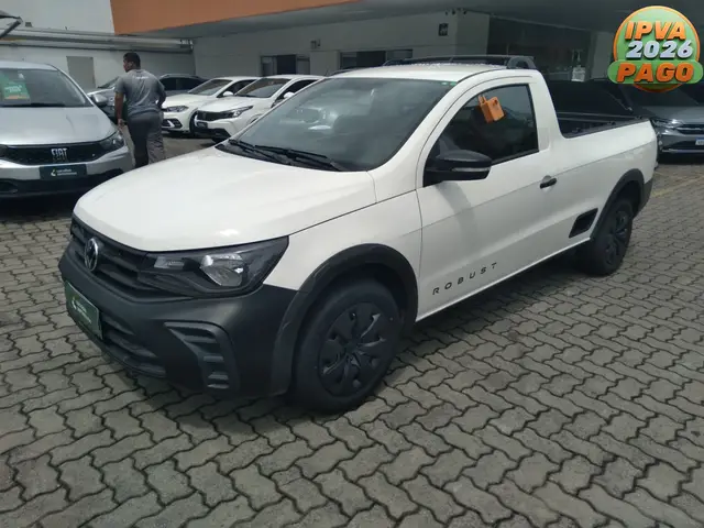 Carro Volkswagen Saveiro 2024 Robust CS 1.6