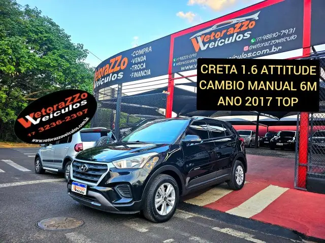 Carro Hyundai Creta 2017 Attitude 1.6 (Flex)