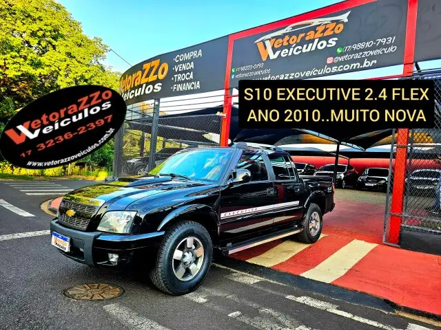 Carro Chevrolet S10 Cabine Dupla 2010 S10 Executive 4x2 2.4 (Flex) (Cab Dupla)
