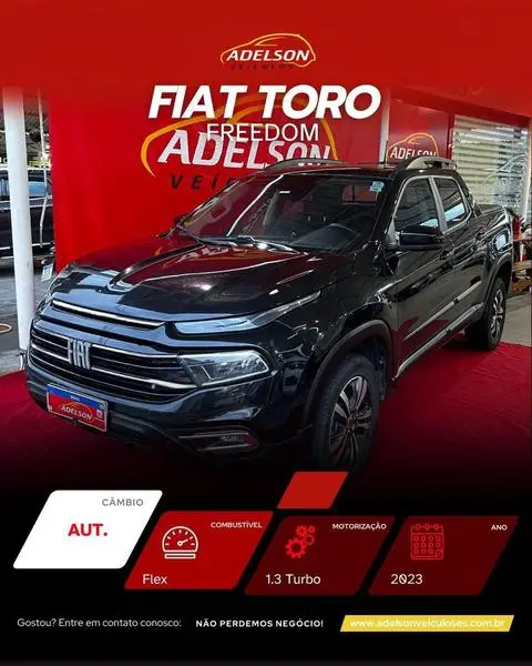 Carro Fiat Toro 2023 Endurance 1.3 Turbo (Flex) (Aut)