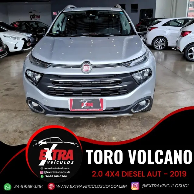 Carro Fiat Toro 2019 Volcano 2.0 diesel AT9 4x4
