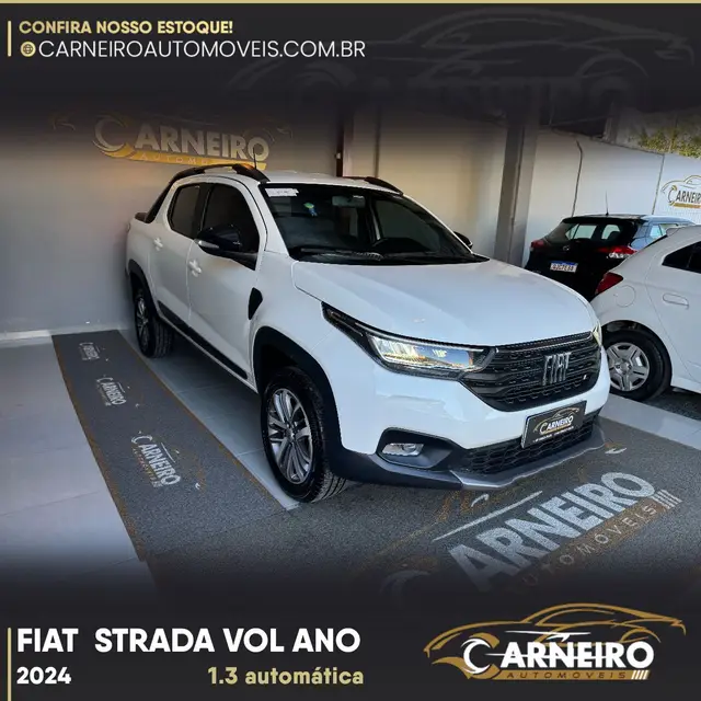 Carro Fiat Strada 2024 Volcano 1.3 Flex 8V CD Aut.