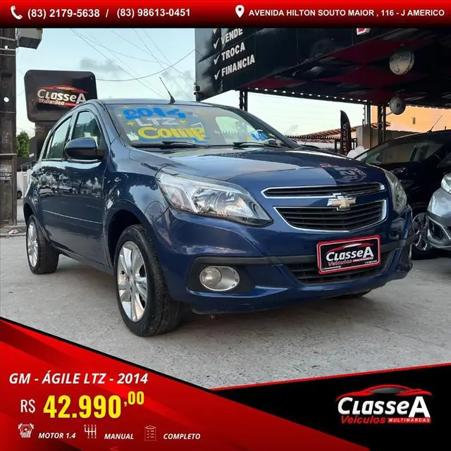 Carro Chevrolet Agile 2014 Effect 1.4 Easytronic (Flex)