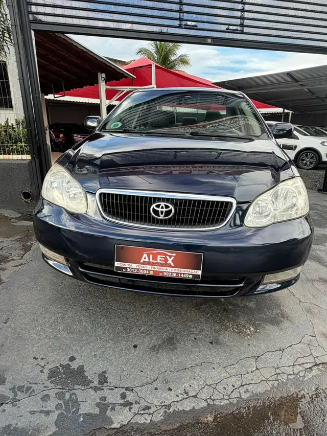 Carro Toyota Corolla 2004 Sedan SEG 1.8 16V (nova série) (aut)