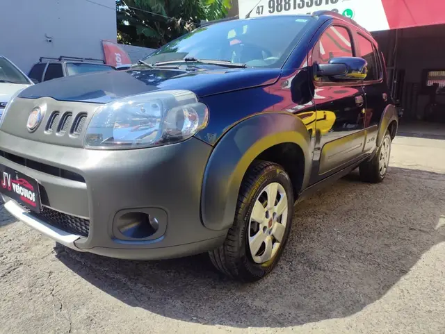 Carro Fiat Uno 2012 Way 1.0 8V (Flex) 4p