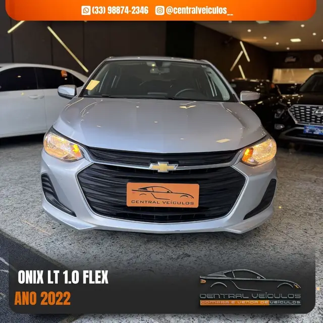 Carro Chevrolet Onix 2022 LT 1.0 (Flex)