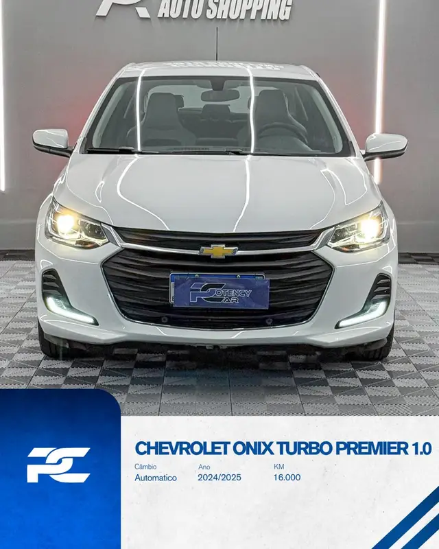 Carro Chevrolet Onix 2025 Premier 1.0 Turbo (Aut.)
