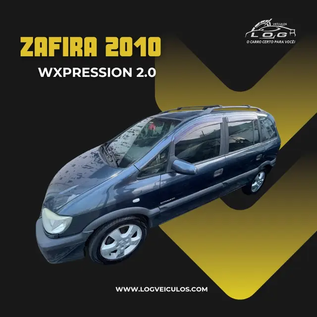Carro Chevrolet Zafira 2010 Expression 2.0 (Flex) (Aut)