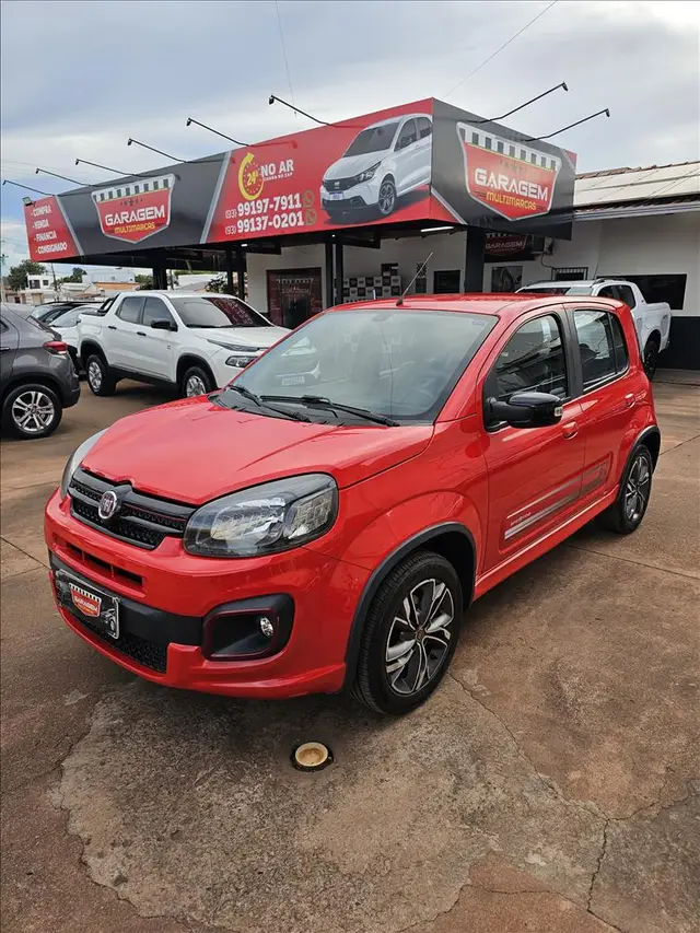 Carro Fiat Uno 2017 Sporting 1.3 Firefly (Flex)