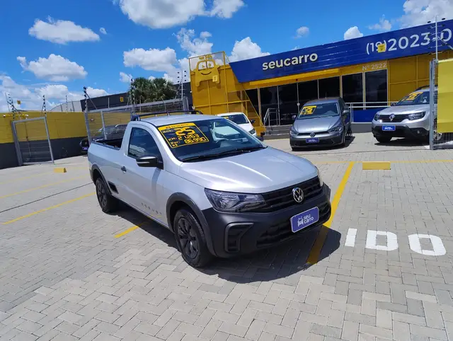 Carro Volkswagen Saveiro 2025 Robust Total Flex 16V