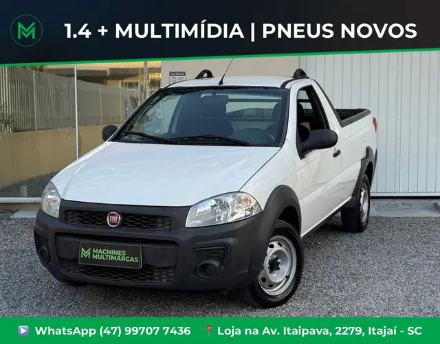 Carro Fiat Strada 2019 Hard Working 1.4 (Flex) (Cabine Simples)