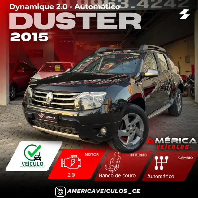 Carro Renault Duster 2015 2.0 16V Dynamique (Aut) (Flex)