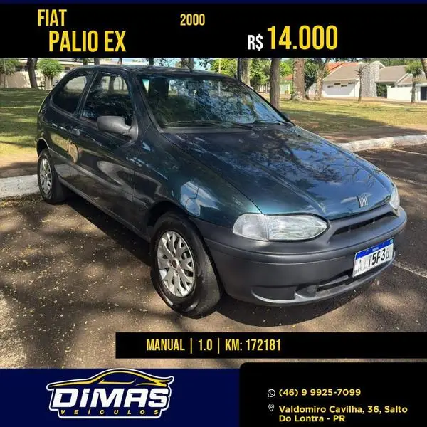 Carro Fiat Palio 2000 1.6 MPi 16V