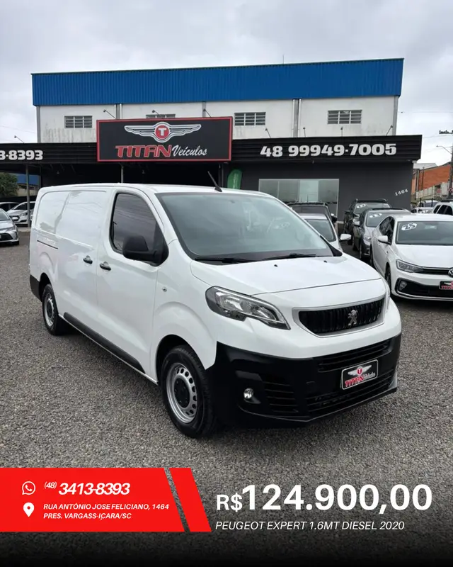 Carro Peugeot Expert 2020 1.6 HDi Business