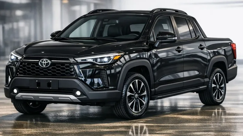 Corolla ou Corolla Cross: qual deles vai influenciar mais a nova picape da marca?