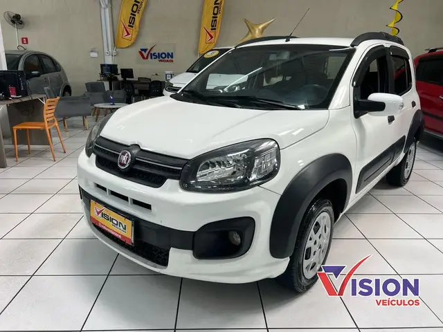 Carro Fiat Uno 2017 Way 1.0 Firefly (Flex)