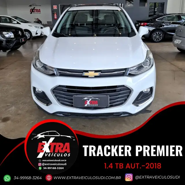 Carro Chevrolet Tracker 2018 Premier 1.4 Turbo (Aut) (Flex)