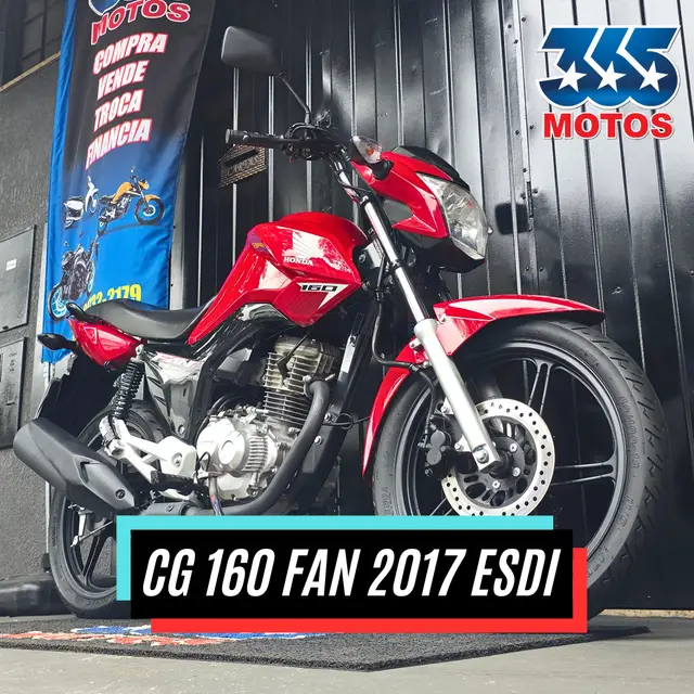 Moto Honda CG 160 2017 Fan