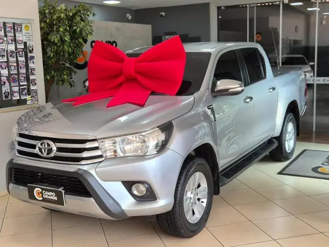 Carro Toyota Hilux Cabine Dupla 2017 Hilux 2.7 SRV CD 4x2 (Flex) (Aut)