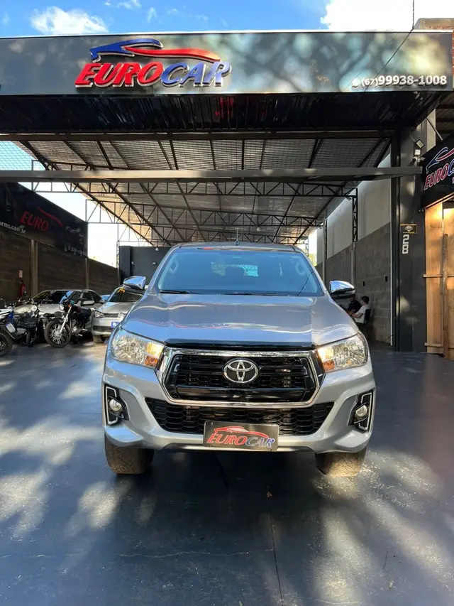 Carro Toyota Hilux Cabine Dupla 2019 Hilux 2.7 SRV CD 4x4 (Flex) (Aut)
