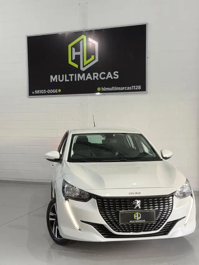 Carro Peugeot 208 2023 Active 1.6 (Flex) (Aut)