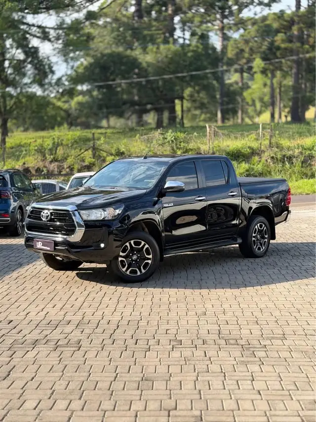 Carro Toyota Hilux Cabine Dupla 2021 SRV 2.8 TDI CD 4x4 (Aut)