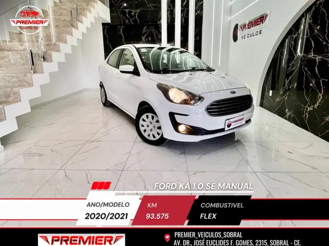 Carro Ford Ka 2021 1.0 SE Plus (Flex)
