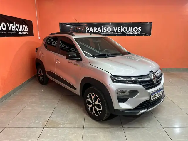 Carro Renault Kwid 2024 Outsider 1.0 12v SCe (Flex)