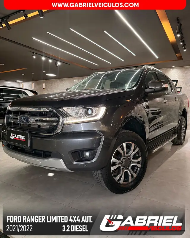 Carro Ford Ranger Cabine Dupla 2022 Limited 3.2 Turbodiesel 20V 4x4 (Aut)