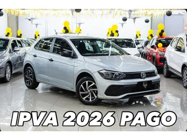 Carro Volkswagen Polo 2025 Track 1.0 Flex 12V 5p