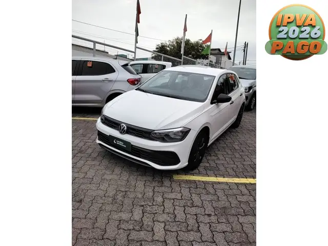 Carro Volkswagen Polo 2025 Track 1.0 Flex 12V 5p