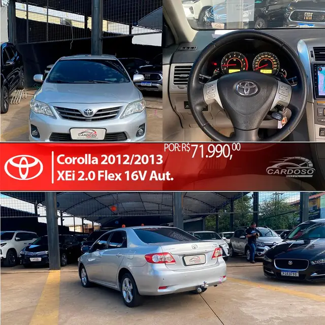 Carro Toyota Corolla 2013 2.0 XEi Multi-Drive S (Flex)